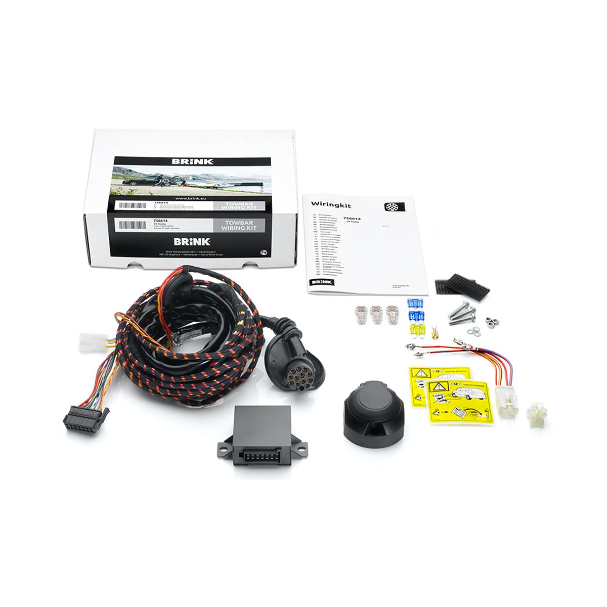 VW Tiguan Brink 21500623 Vehicle-Specific 13-Pin Wiring Kit for Audi Q3 