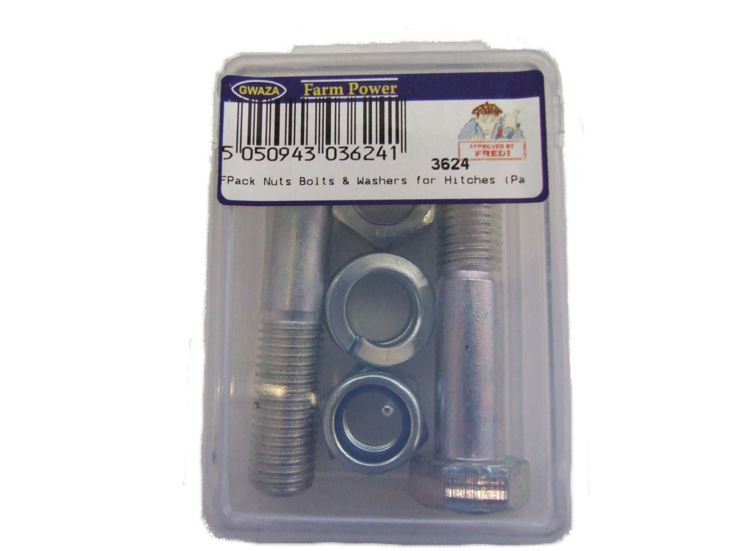 Towbar Towball Adjustable Height Coupling Bolt Kit 2 x Bolt M16 x