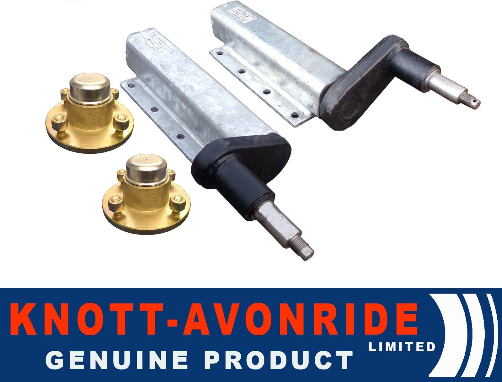 Genuine Knott Avonride 750kg Extend/Stub Trailer Suspension Units 100mm